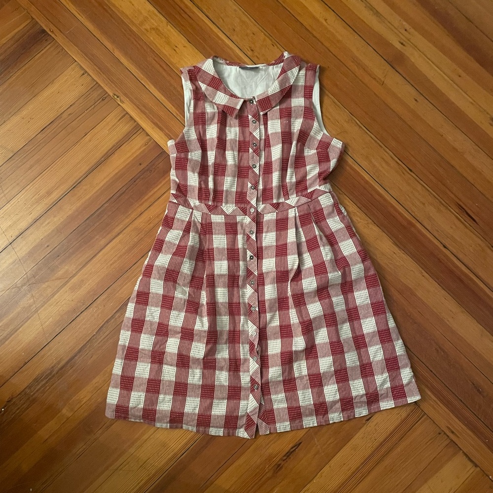 Gingham Red ModCloth Dress